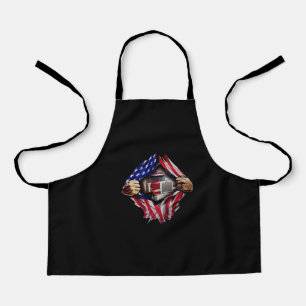 Trucker Driver American Flag Truck Schort