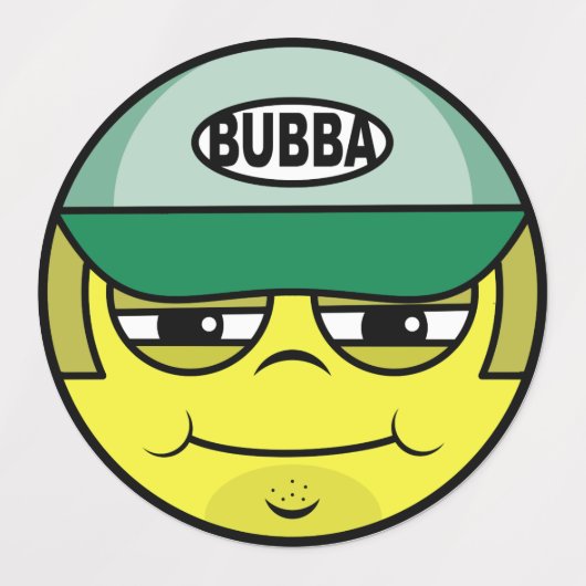 Trucker Face Emoji Labels (Design 2)