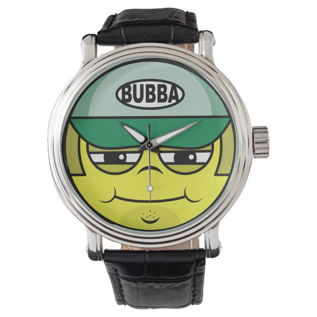 Trucker Face Horloge (Voorkant)