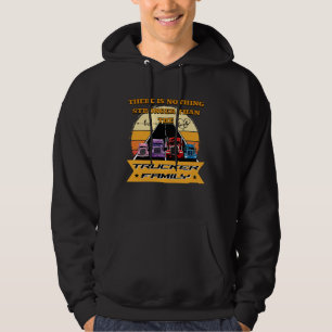 Trucker Family Sterke ouders Kinderen Road Bond Hoodie