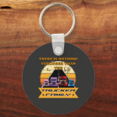 Trucker Family Sterke ouders Kinderen Road Bond Sleutelhanger (Voorkant)