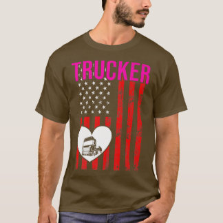 Trucker Funny Truck Driver2958 T-shirt