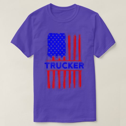 Trucker Funny Truck Driver 2957 T-shirt (Design voorkant)
