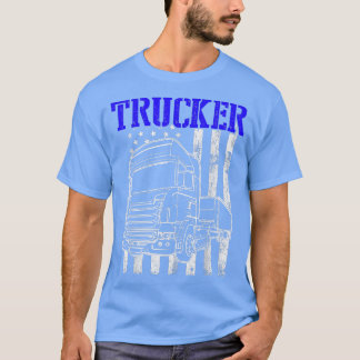 Trucker Funny Truck Driver 2991 T-shirt