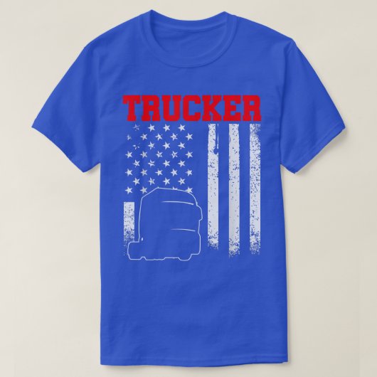 Trucker Funny Truck Driver 2993 T-shirt (Design voorkant)