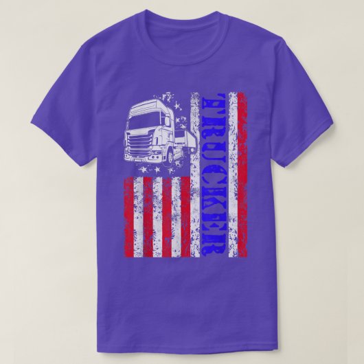 Trucker Funny Truck Driver 2999 T-shirt (Design voorkant)