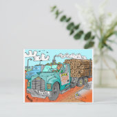 Trucker Gifts Briefkaart (Staand voorkant)