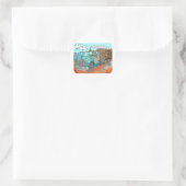 Trucker Gifts Ronde Sticker (Tas)
