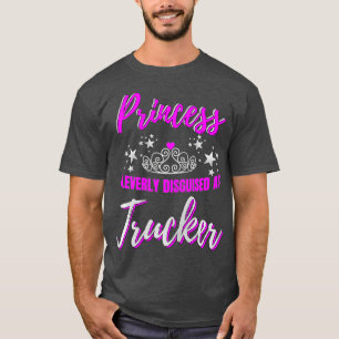 Trucker Gifts voor vrouwen Big Rig Vrouw Truck T-shirt