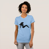 Trucker Girl T-shirt (Voorkant volledig)