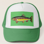 Trucker "Golden Trout"-pet Trucker Pet (Voorkant)