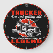 Trucker Grandfather: de beste legende van kleinkin Grote Klok (Voorkant)