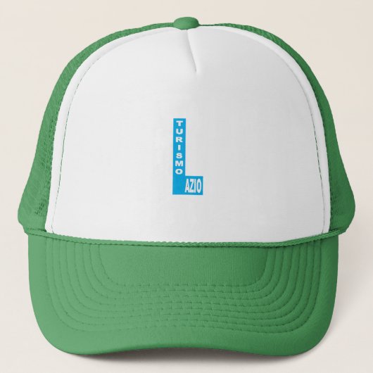 Trucker Green DESIGN LAZIO TURISMO Pet (Voorkant)