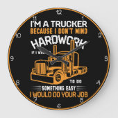 Trucker: Hard werken, niet je gemakkelijke baan Grote Klok (Voorkant)
