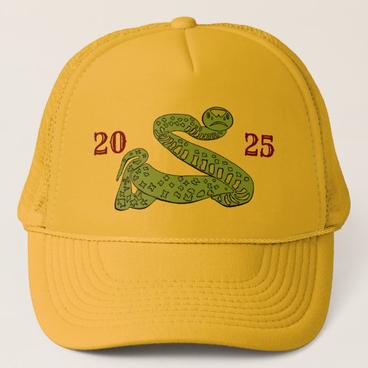 Trucker Hat 2025 Snake Trucker Pet (Voorkant)