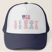 Trucker Hat "50 States"