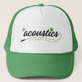 Trucker Hat - Akoestisch script (kan kleuren wijzi Trucker Pet (Voorkant)