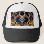 TRUCKER HAT Art van Davey AFRICANA 2 Trucker Pet (Voorkant)