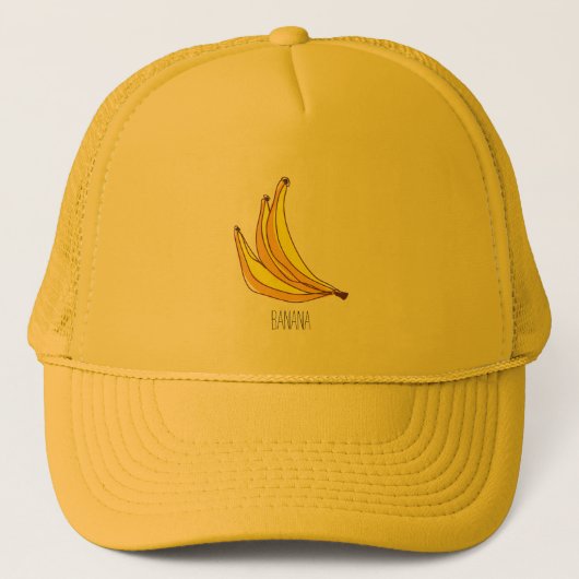 Trucker Hat Banana Trucker Pet (Voorkant)