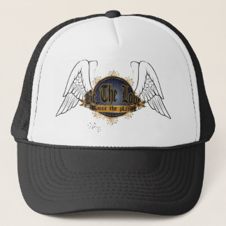 TRUCKER-HAT BE THE LOVE BLK TRUCKER PET