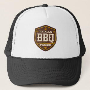 Trucker Hat Black - Texas BBQ Posse Trucker Pet