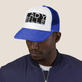 Trucker Hat (Blue Lady Belle) Trucker Pet (In situ)