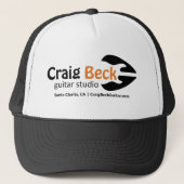 Trucker Hat | Craig Beck Guitar Studio Pet (Voorkant)