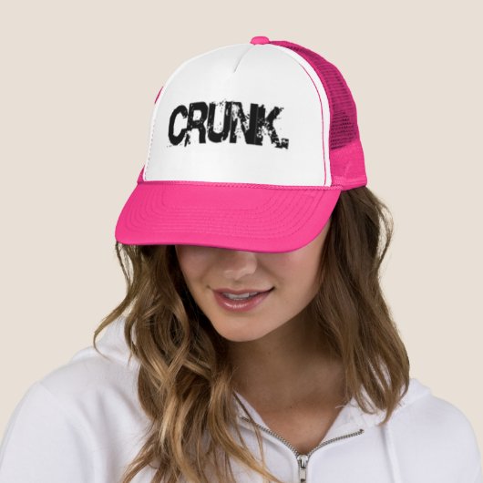 Trucker Hat "CRUNK" Pet (In situ)