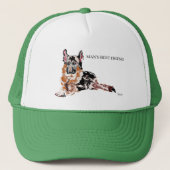 Trucker Hat: De beste vriend van het man, de Duits Trucker Pet (Voorkant)