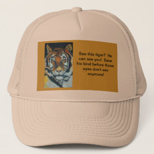 TRUCKER HAT DE TIGER BEWAREN PET