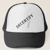 Trucker Hat decertiveren Pet (Voorkant)