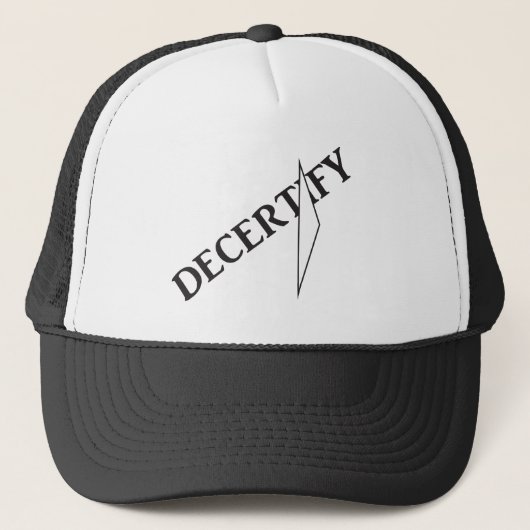 Trucker Hat decertiveren Trucker Pet (Voorkant)