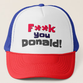 Trucker Hat Donald Trucker Pet