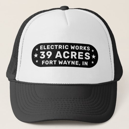 Trucker Hat Electric Works™ Pet (Voorkant)
