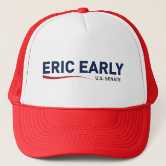 Trucker Hat Eric Early voor de Amerikaanse Senaat Trucker Pet