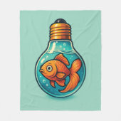 Trucker Hat Fleece Deken (Voorkant)