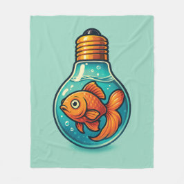 Trucker Hat Fleece Deken