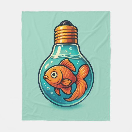 Trucker Hat Fleece Deken (Voorkant)