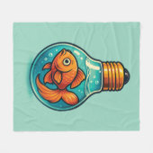 Trucker Hat Fleece Deken (Voorkant (Horizontaal))