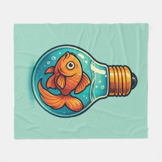 Trucker Hat Fleece Deken (Voorkant (Horizontaal))