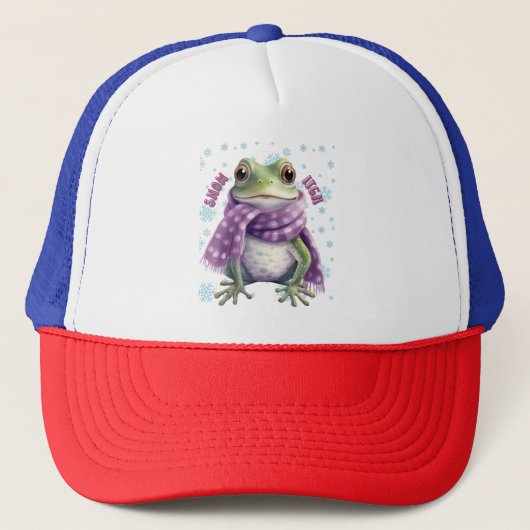 Trucker Hat: Gezellig Kikkercomfort Pet (Voorkant)