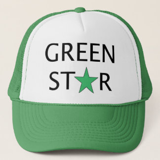 Trucker Hat - Green Star Trucker Pet