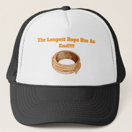 Trucker Hat - Het langste touw heeft een einde. Pet
