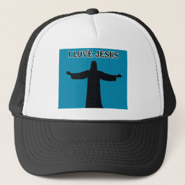 Trucker Hat  i love jesus Trucker Pet