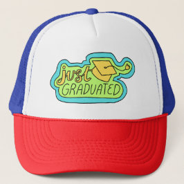 Trucker hat JUST_GRADUATED (probeer ook andere kle Pet