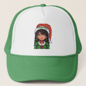 Trucker Hat Kerstmis Pet (Voorkant)