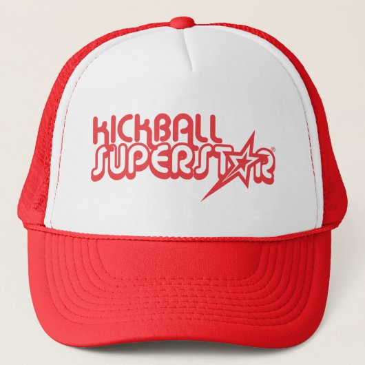 Trucker Hat - Kickball Superstar Pet (Voorkant)