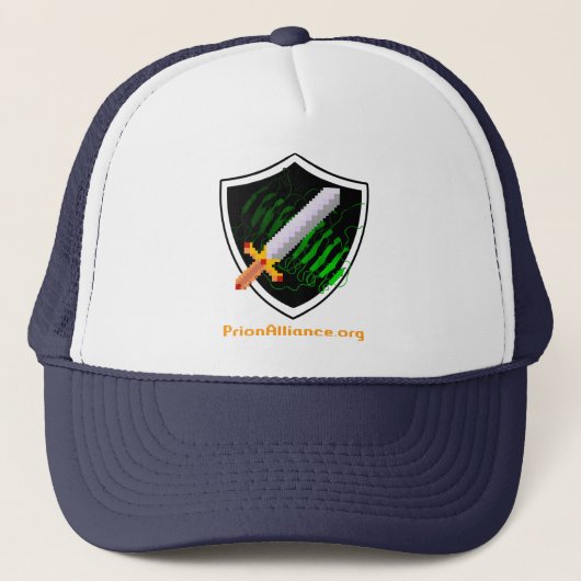 Trucker Hat met Prion Alliance logo Trucker Pet (Voorkant)