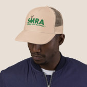 Trucker Hat met SMRA logo Trucker Pet (In situ)