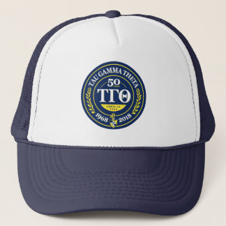 Trucker Hat - Navy w / 50e Jubileum Logo Pet